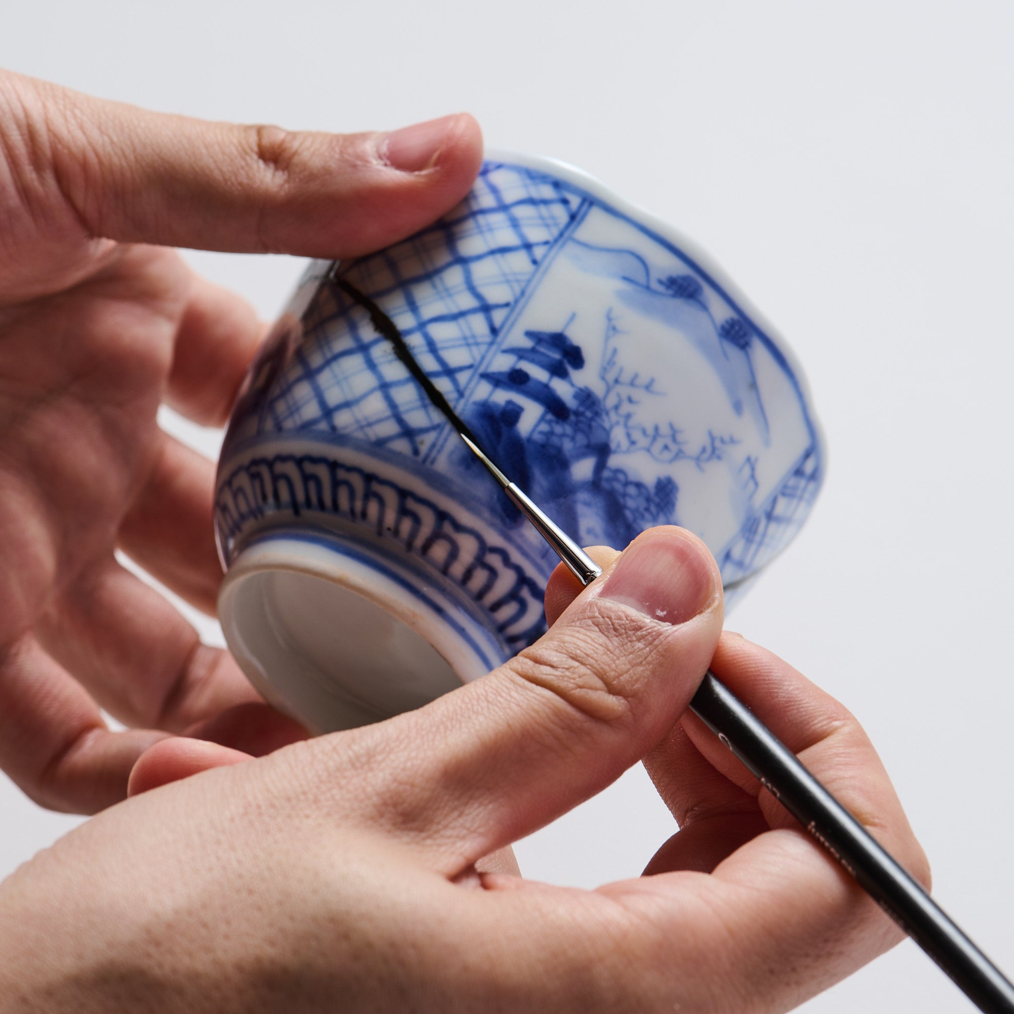Fine-Point Brush For Kintsugi
