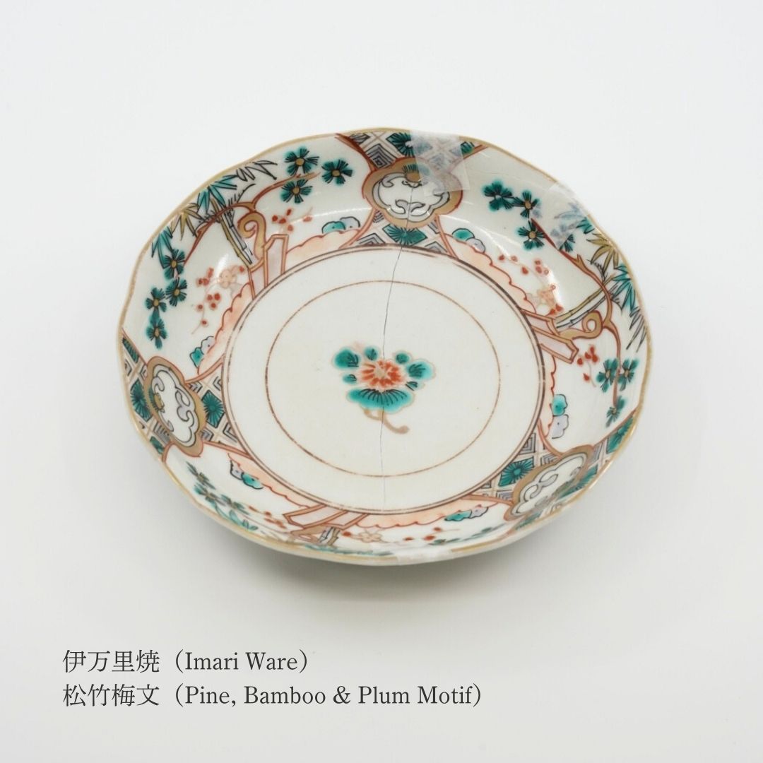 金継ぎキット TRADITIONAL 金0.1g (日本の骨董割れ皿1枚付属)