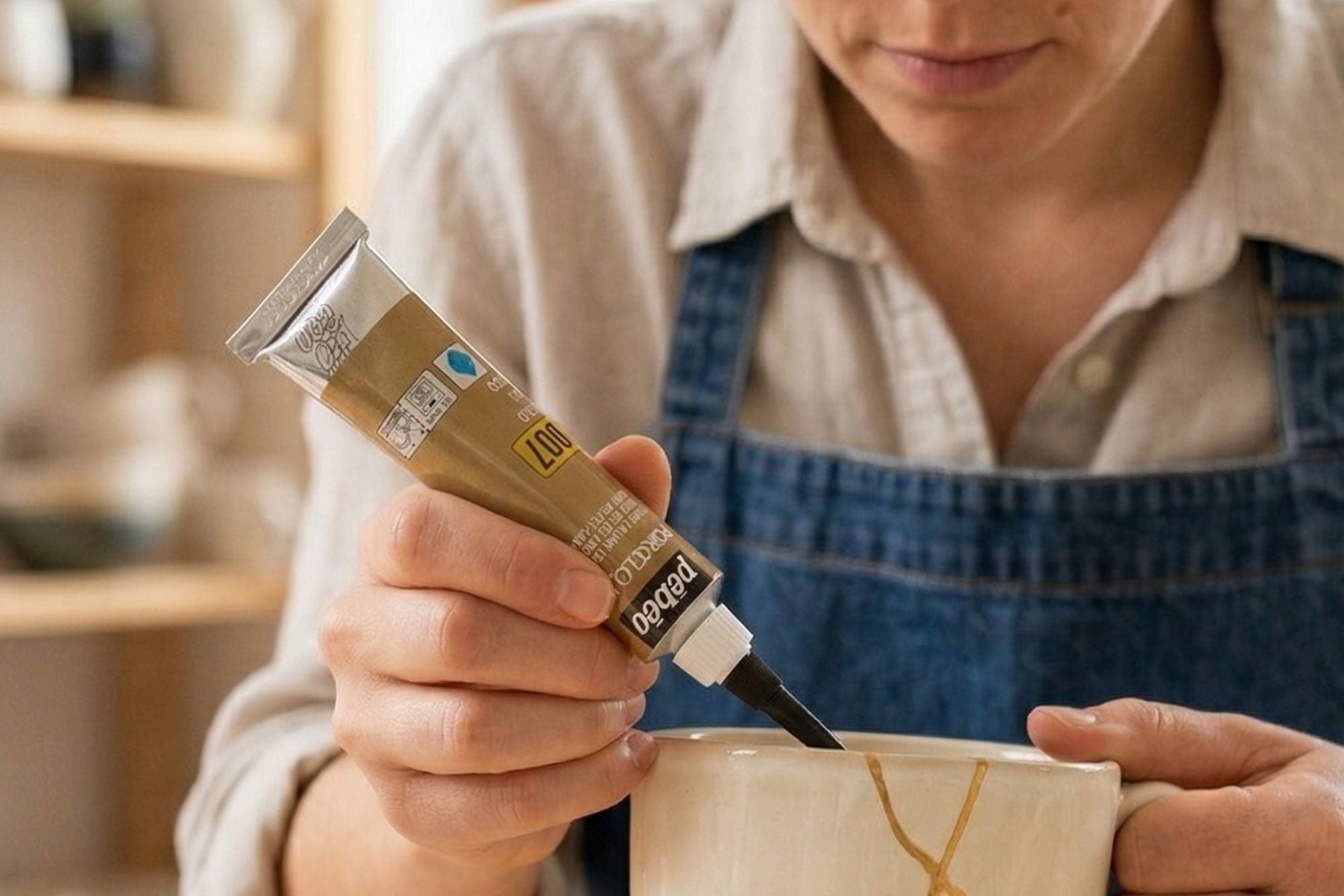 金継ぎ風DIYにポーセレン150を使う前に知るべき安全性の話