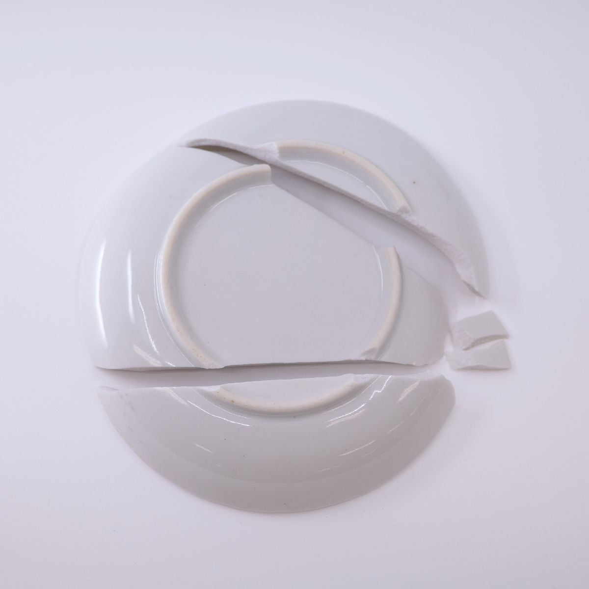 [For Kintsugi] Imari Ware Small Plate – Quail & Full Moon Motif