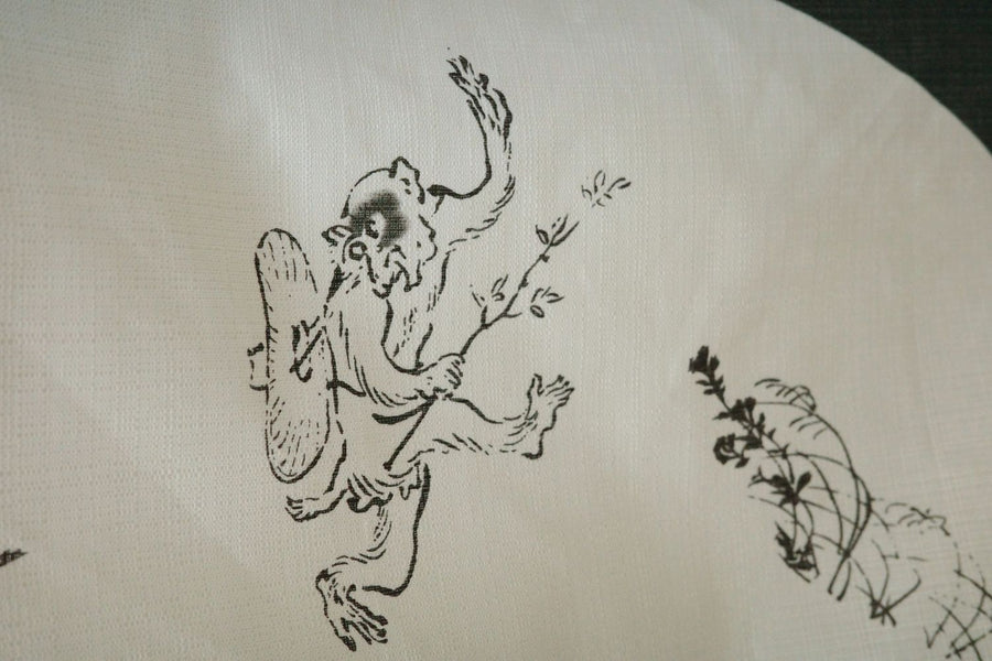 鳥獣人物戯画 丸窓