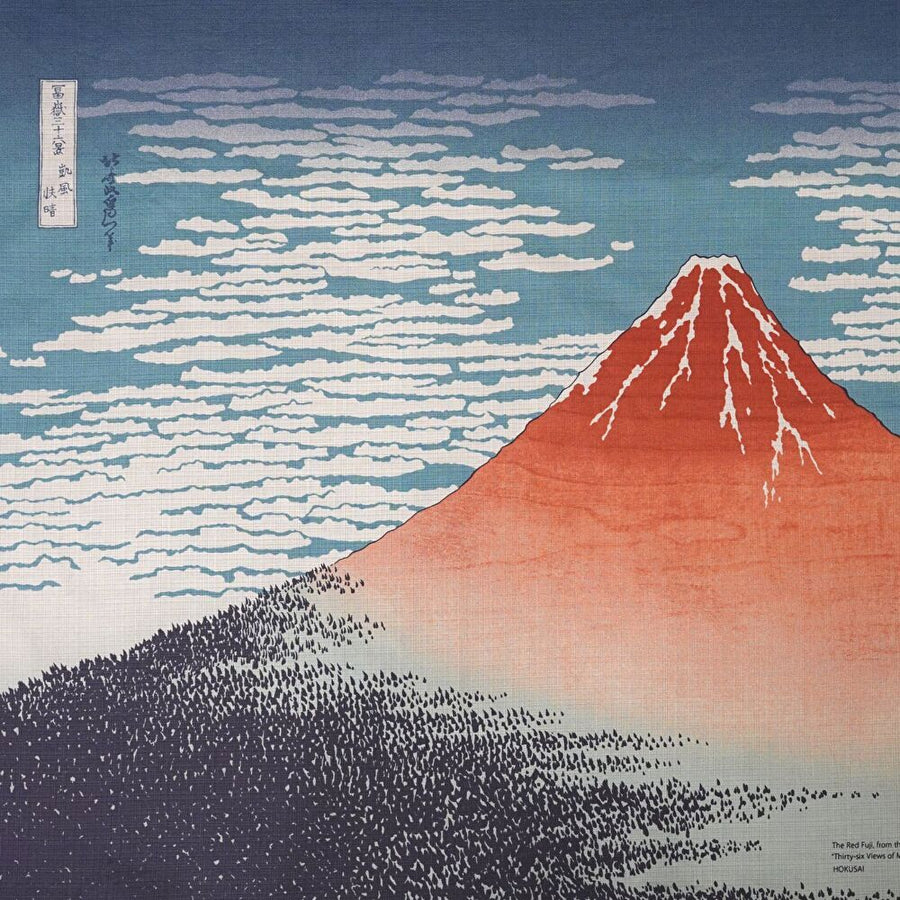 隅田川 赤富士